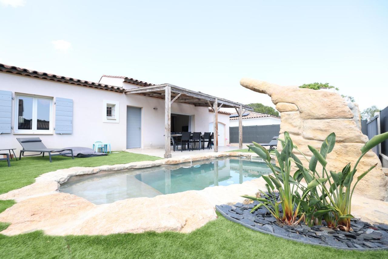 Superbe Villa Climatisee, Piscine, Jardin, Parking Le Plan-de-la-Tour Exterior foto